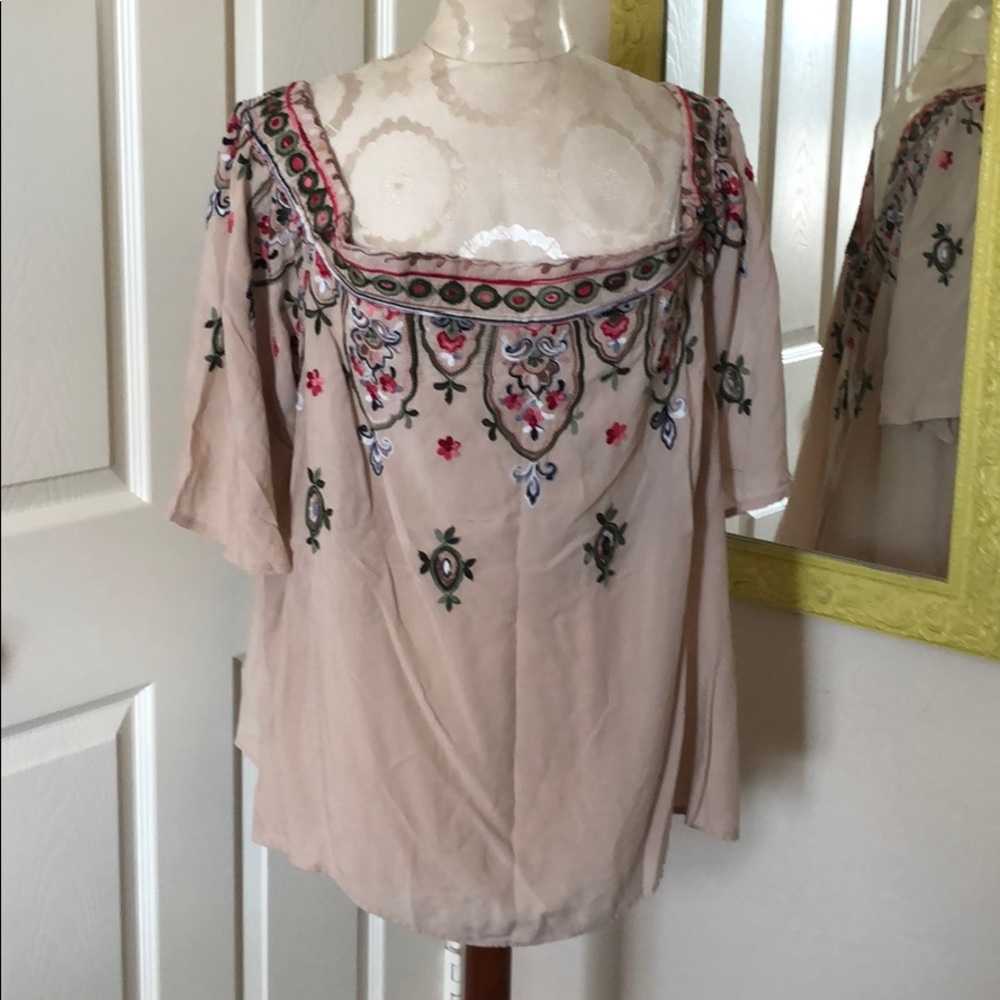 Peasant off the shoulder top